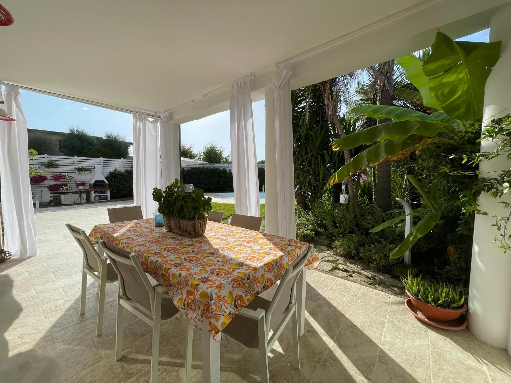 Edri Beach House - Villa Con Piscina Понтеканьяно Экстерьер фото