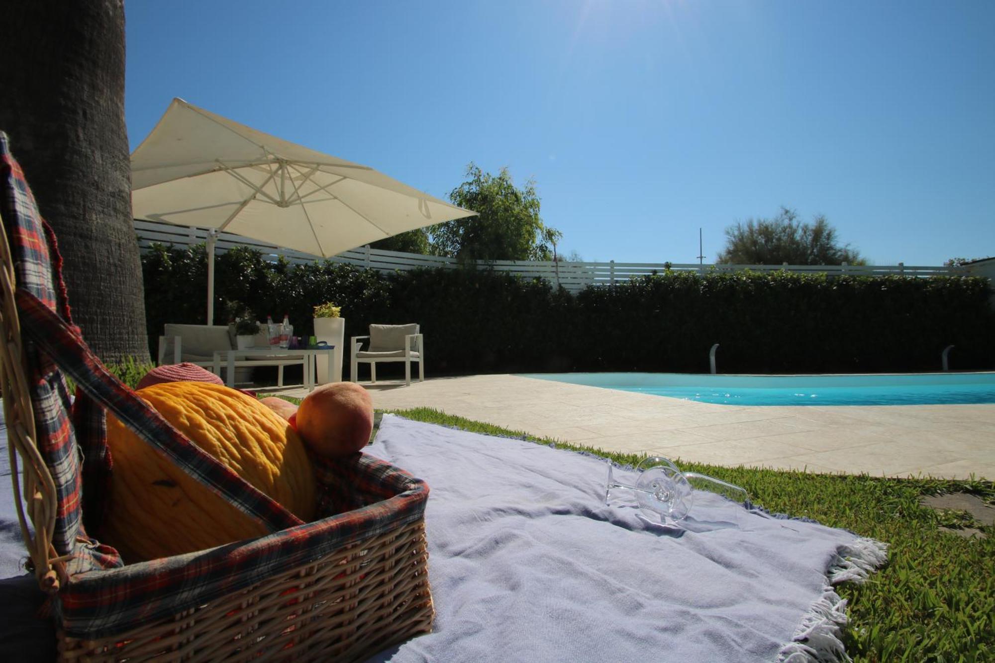 Edri Beach House - Villa Con Piscina Понтеканьяно Экстерьер фото